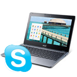 Chromebook-skype